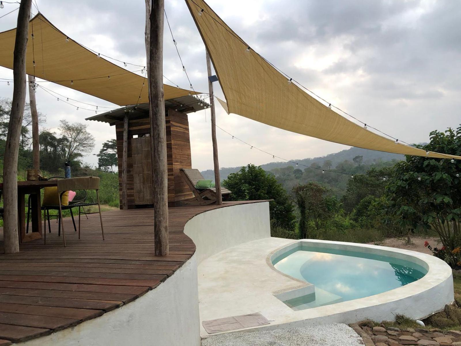 La Mona Eco Cabins ปาโลมิโน ภายนอก รูปภาพ
